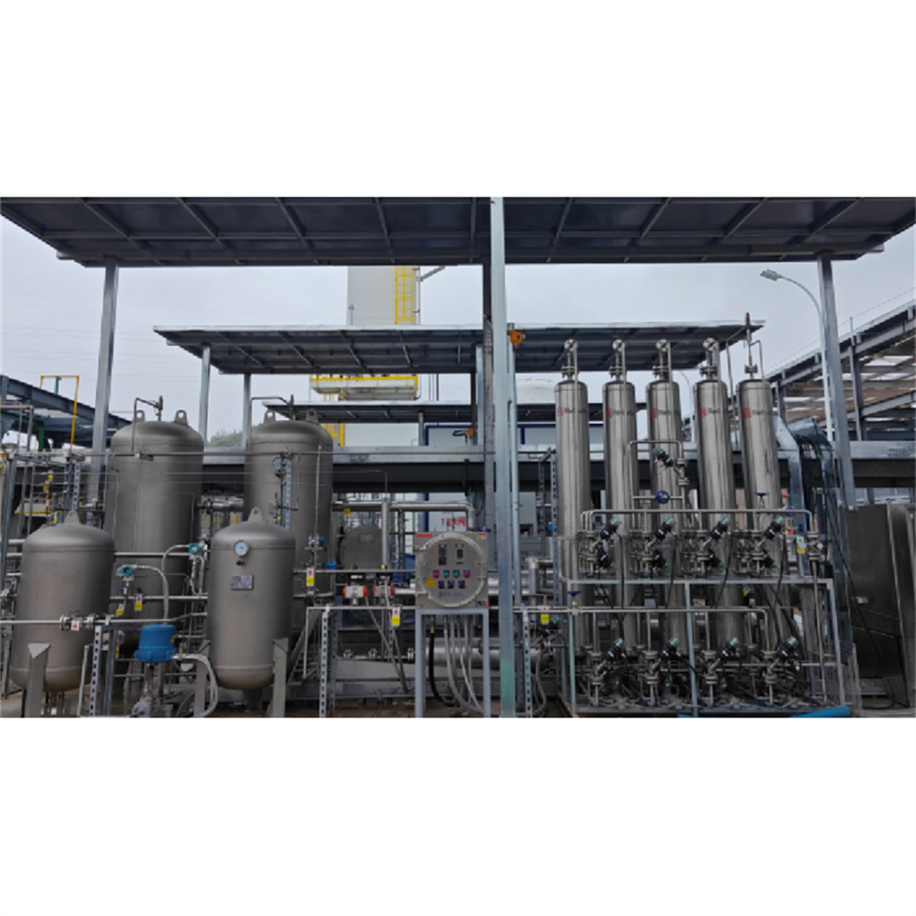 Long Service Life Methane Generator Plant 20Kw Stable Operation Membrane Separation Portable Biogas Plant from Shale Gas
