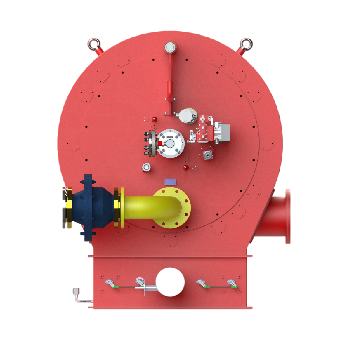 35MW Industrial gas burner for solid waste treatment waste incineration large output industrial gas burner