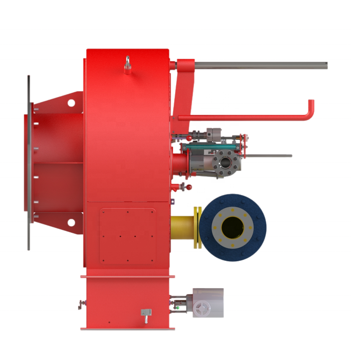 35MW Industrial gas burner for solid waste treatment waste incineration large output industrial gas burner