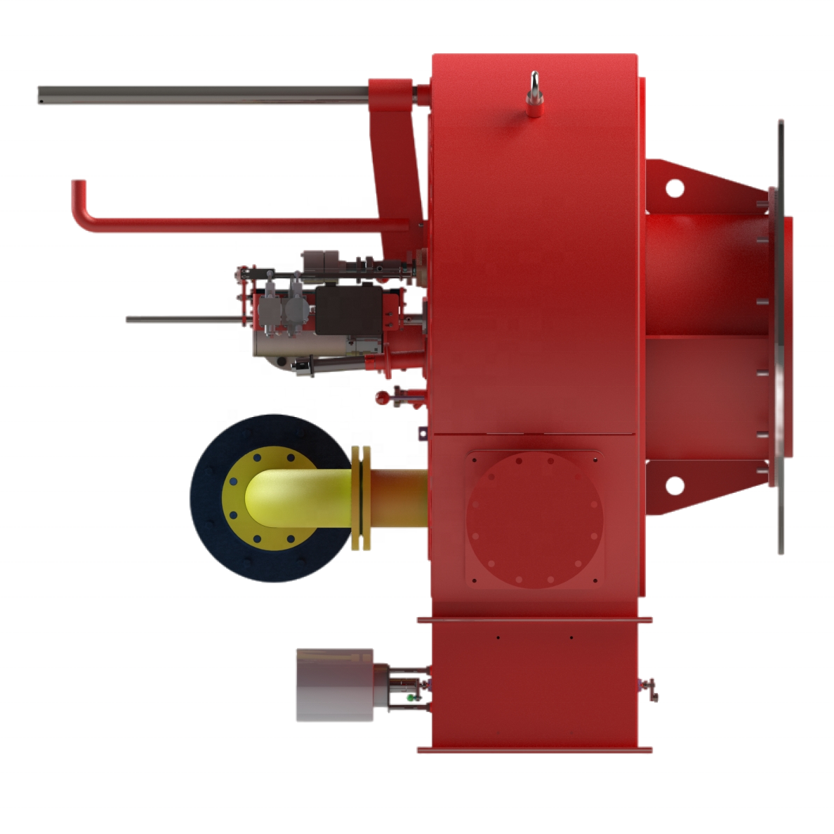 35MW Industrial gas burner for solid waste treatment waste incineration large output industrial gas burner
