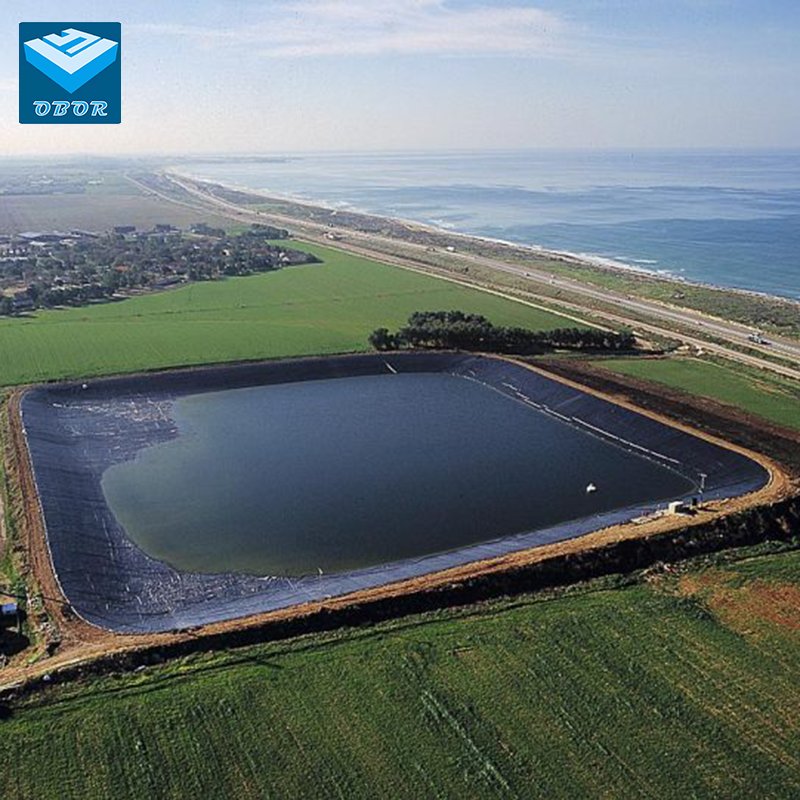 ASTM GRI GM13 Geomembrane 1.0mm 1.5mm 2.0mm Preformed Fountain Liners Smooth HDPE Geomembrane for Water Reservoir in Thailand