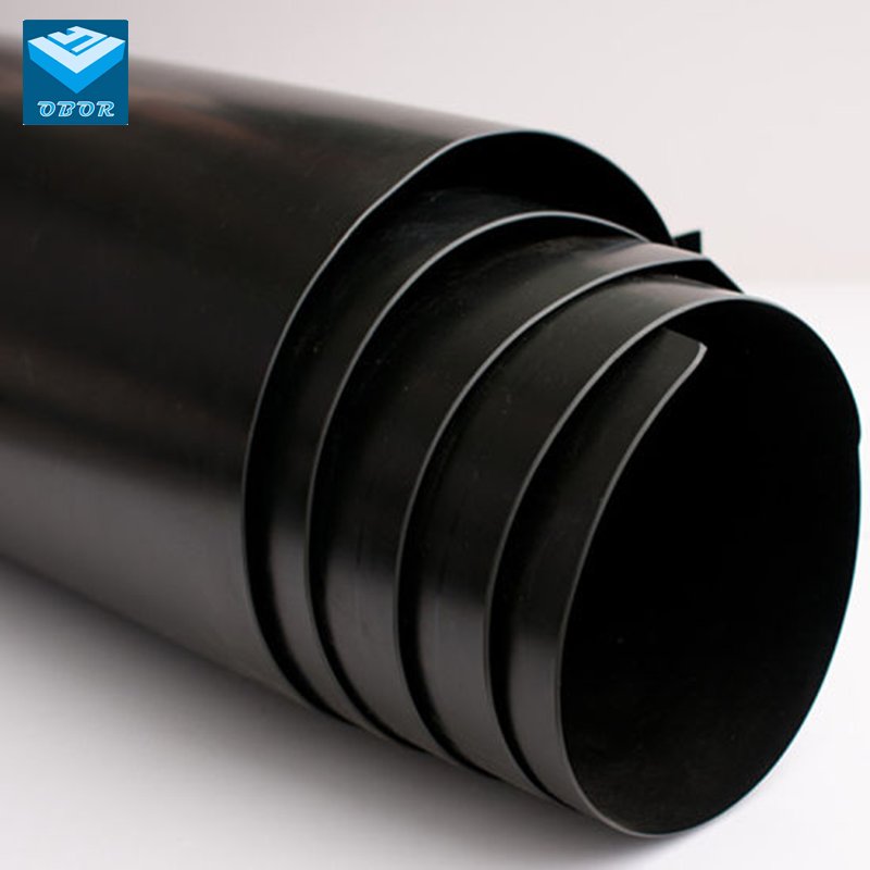ASTM GRI GM13 Geomembrane 1.0mm 1.5mm 2.0mm Preformed Fountain Liners Smooth HDPE Geomembrane for Water Reservoir in Thailand