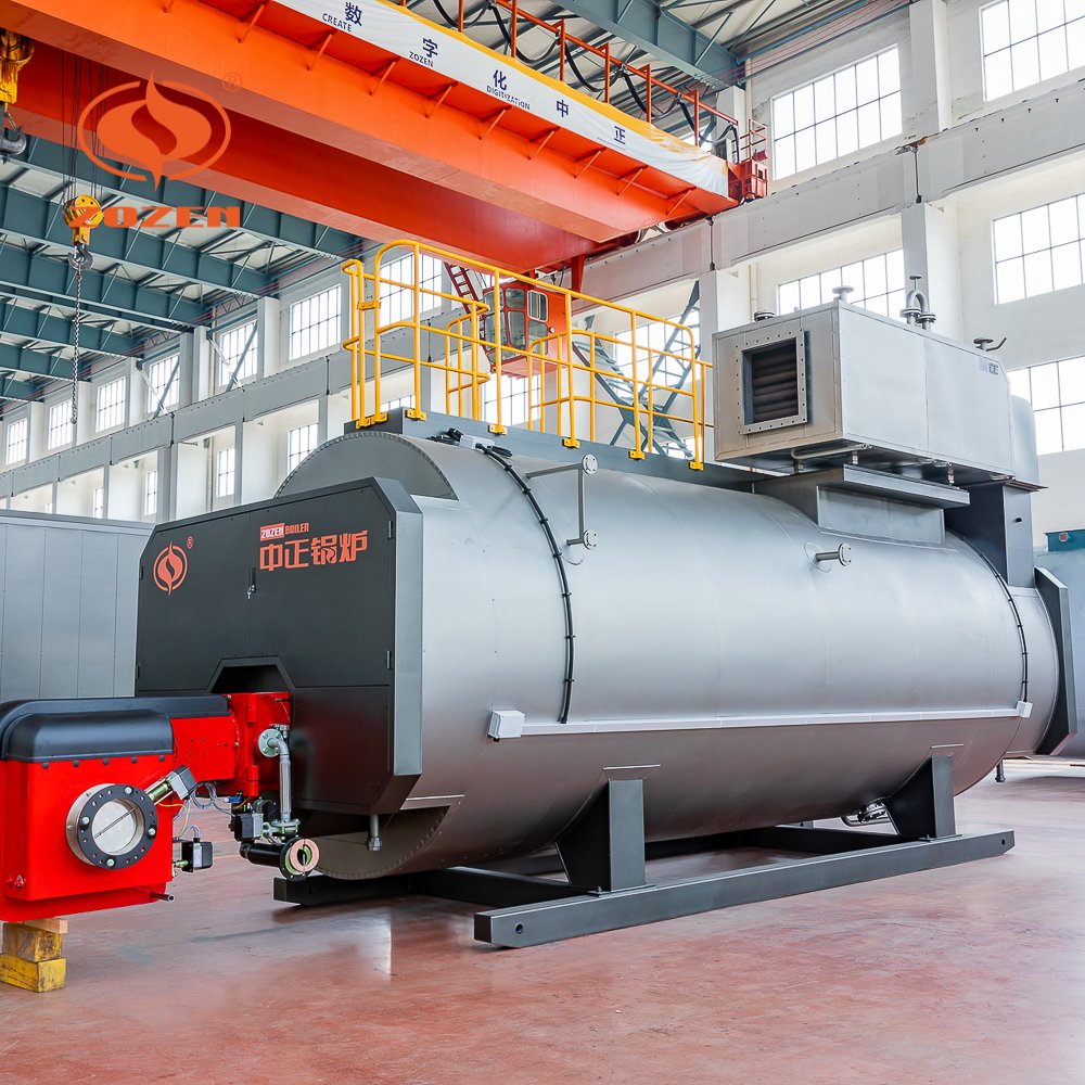 3Ton capacity 2000kg/hour natural gas coke oven gas biogas fired steam boiler