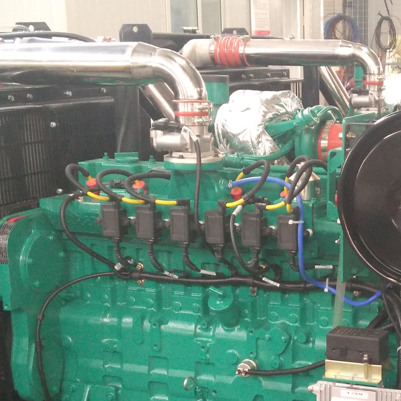 120KW water cooled economical machinery engines power genset High efficiency emergency power natural gas biogas generator