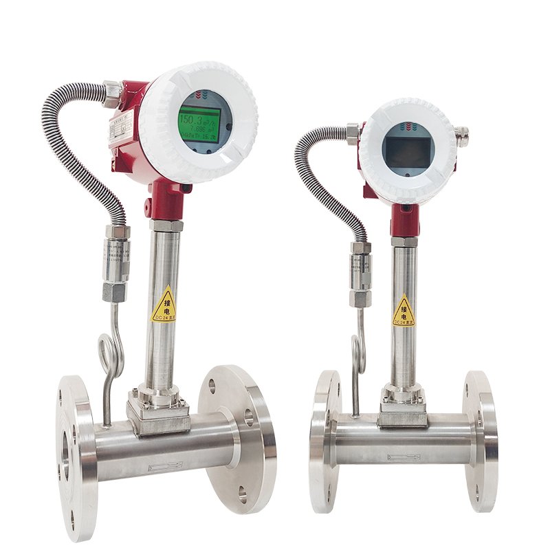 DN50 vortex flowmeters natural gas compressed air steam vortex flow meter