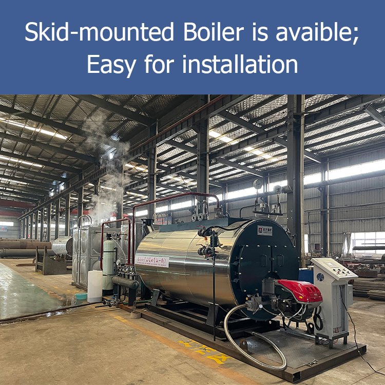 20t/hr 20 tph ton Fire Tube Oil and Natural Gas Steam Boiler for Food Industry