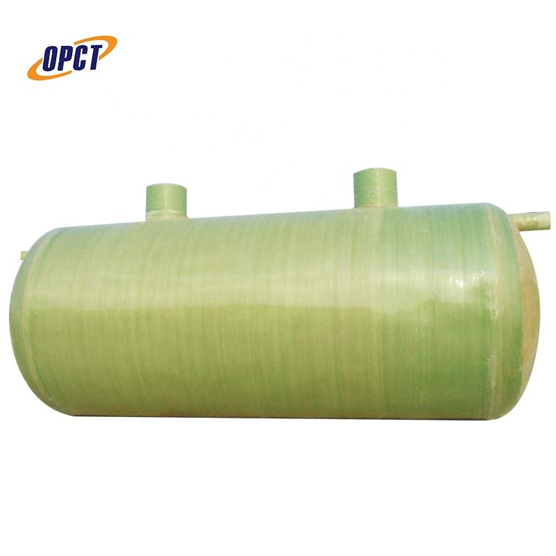 frp septic tank sewage water treatment biogas digester