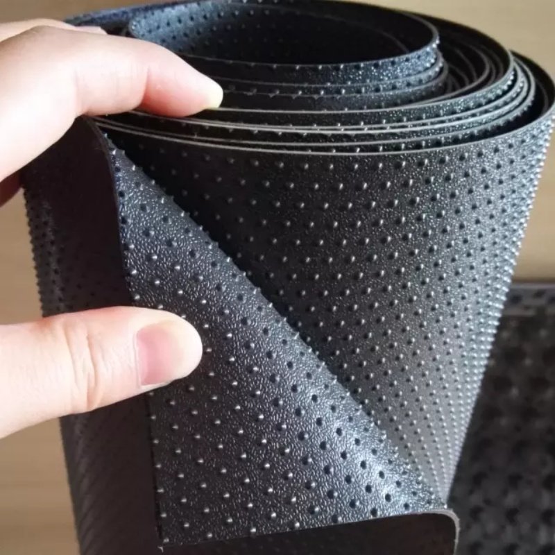 1.0mm Textured HDPE Geomembranes for Landfill Biogas Digester Tailing Pond Mining Project On sale