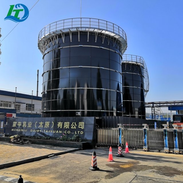 Industrial-Grade digester tank biogas energy power plant bsl enameled steel assembly tank for Large-Scale Projects