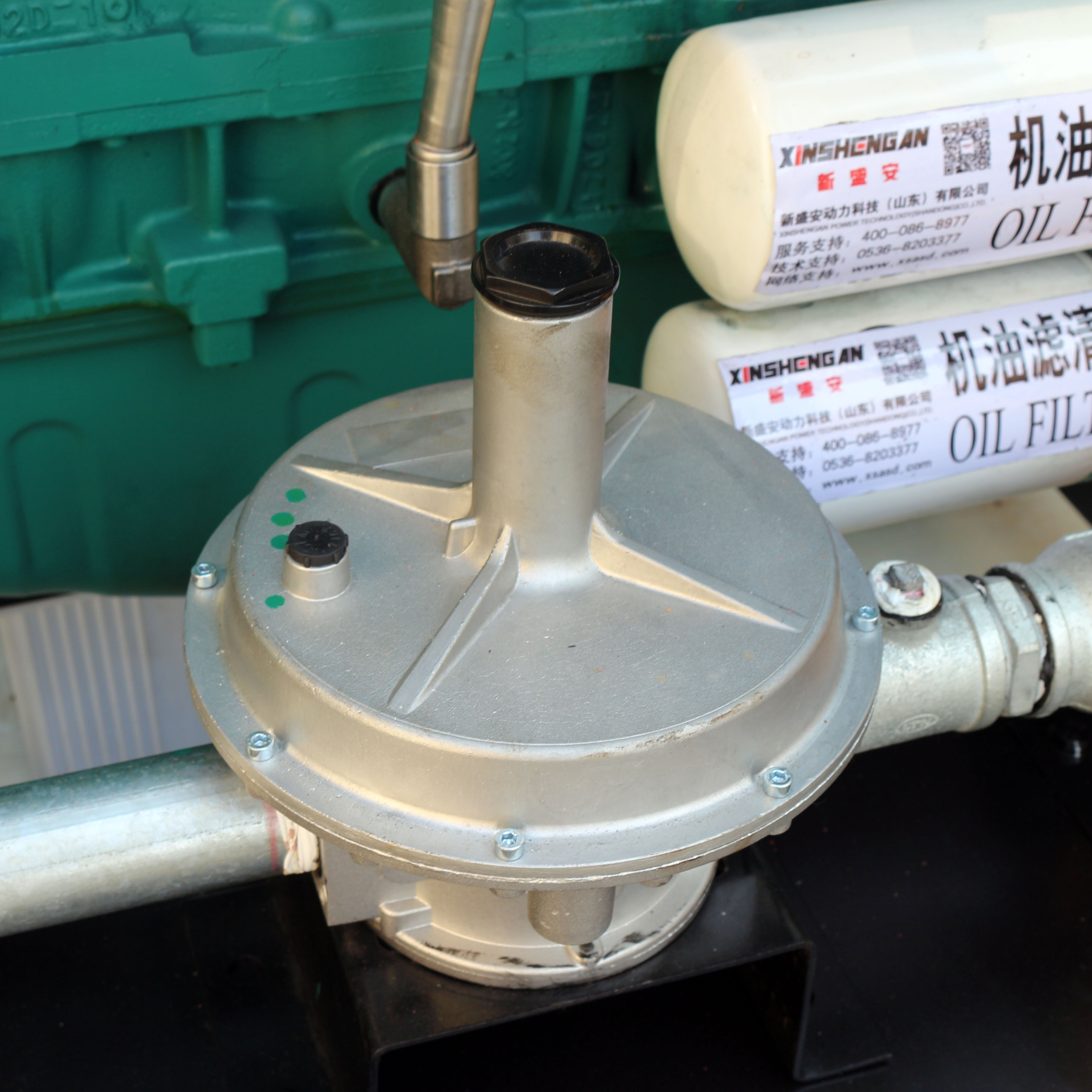 250kw Water Cooled Biogas Methane Natural Gas Generator