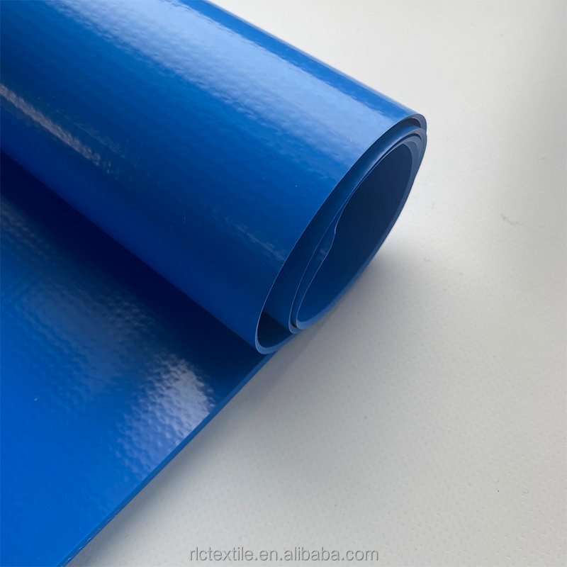 1.5mm 1000*1000D High Strength PVC Laminated Tarpaulin Roll for Biogas digester PVC Pool Liner Material