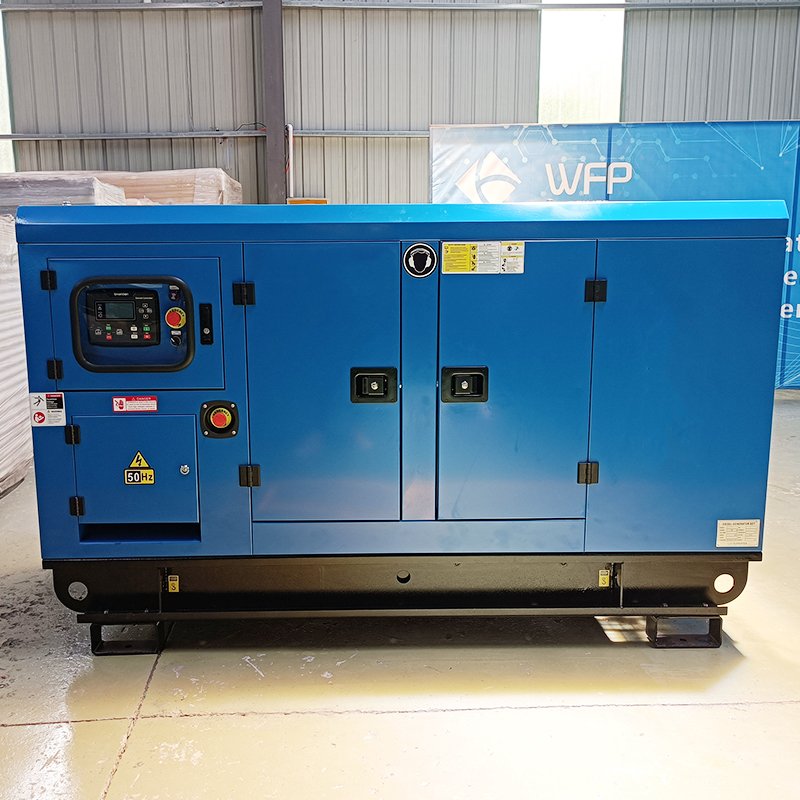 High-cost effective 75kva 60kw natural bio gas generator sounfproof silent type biogas generator for industry for outdoors