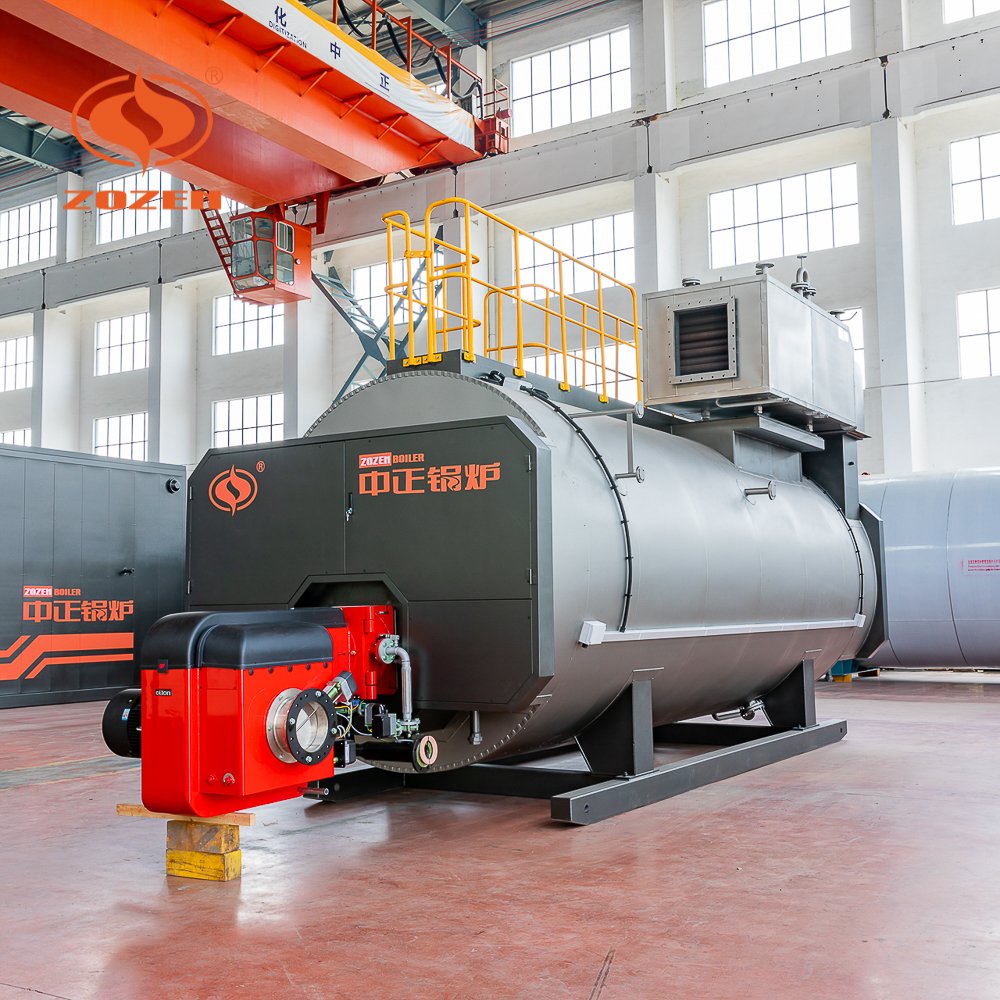 Best Selling Dual Fuel gas biogas diesel fired Boiler For Textile Factory