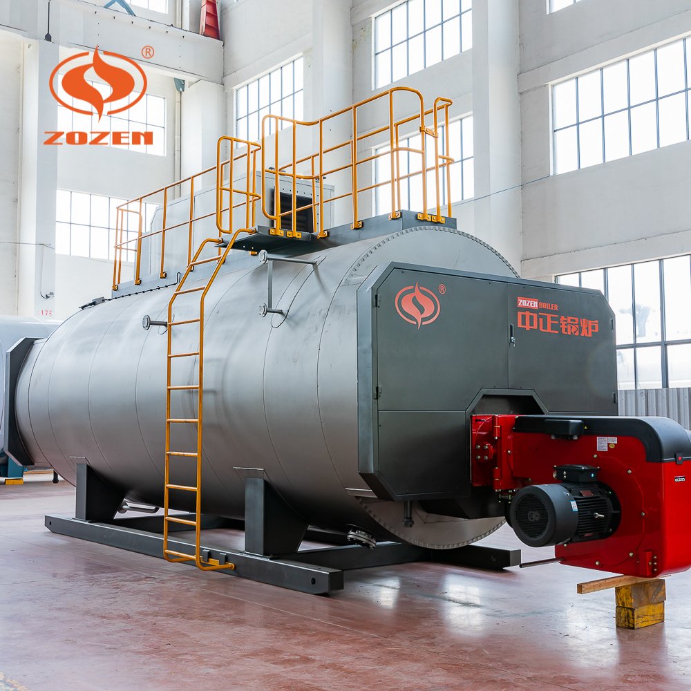 Best Selling Dual Fuel gas biogas diesel fired Boiler For Textile Factory