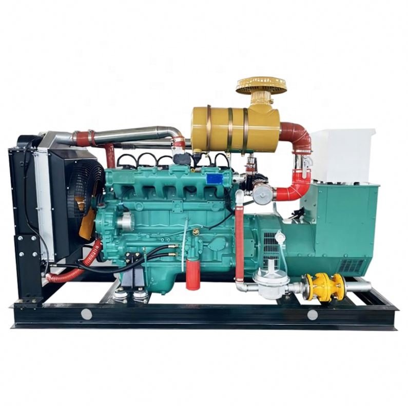 High quality Manufacture open frame biogas 80kw 100kW 120kW biogas digester generator with cheaper price