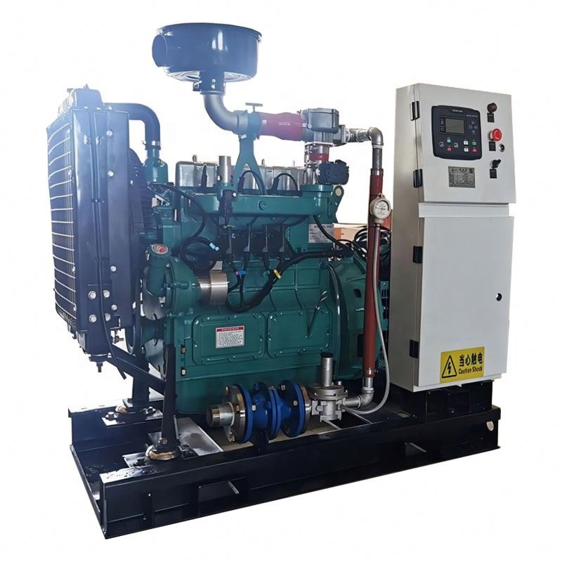 High quality Manufacture open frame biogas 80kw 100kW 120kW biogas digester generator with cheaper price