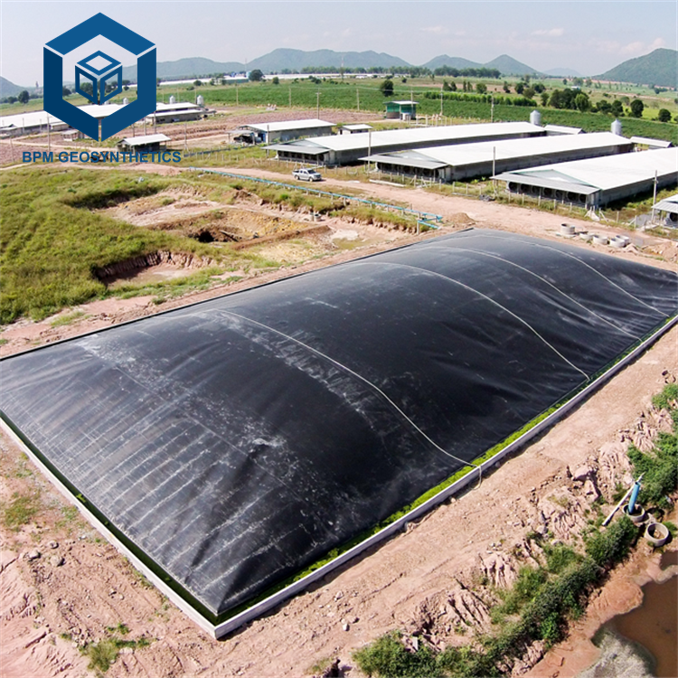 100% Virgin Material HDPE Geomembrane Erosion Control for Biogas Digester in Kenya
