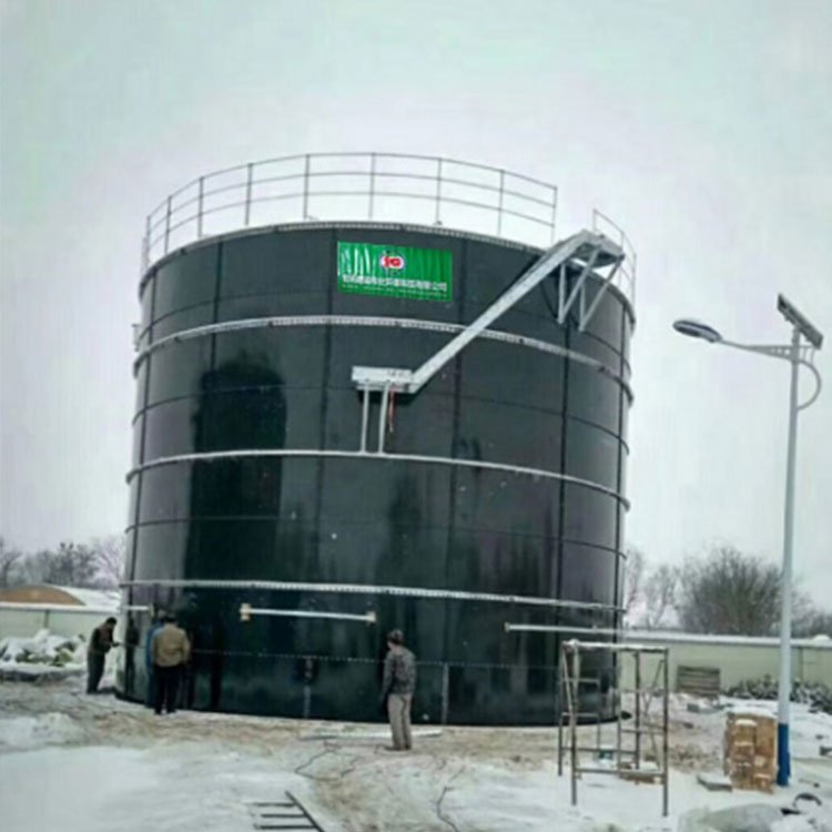 3*3000m3 Cstr Anaerobic Tank Reactor Biogas Plant
