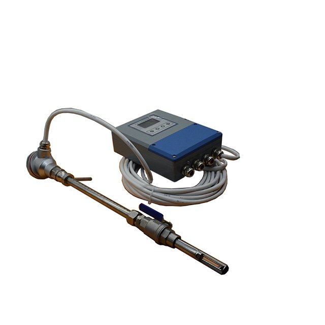 High Temperature Flange Type Natural Gas Compressed Air Biogas Industrial Insertion Type Gas Thermal Gas Mass Flow Meter