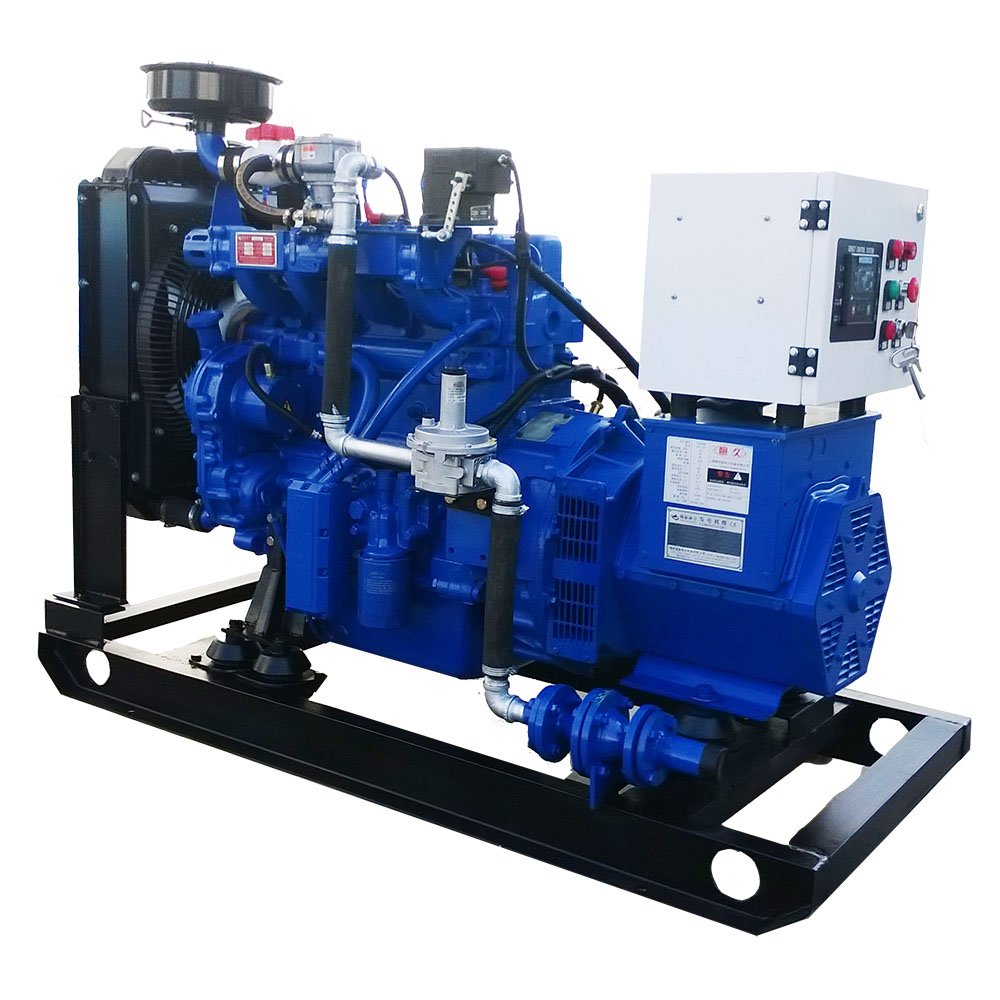 High Efficiency Clean Energy 150 kw 1MW 2MW 1000kw 2000kW Three Phase Open/Silent Type Wood Gas Natural Gas Generator set