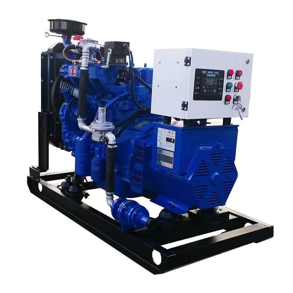 High Efficiency Clean Energy 150 kw 1MW 2MW 1000kw 2000kW Three Phase Open/Silent Type Wood Gas Natural Gas Generator set