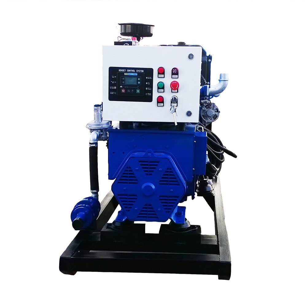 High Efficiency Clean Energy 150 kw 1MW 2MW 1000kw 2000kW Three Phase Open/Silent Type Wood Gas Natural Gas Generator set