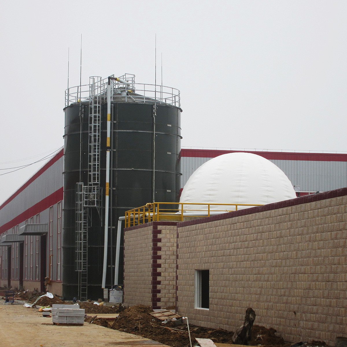 Hot sales enameled tanks for biogas digester and hold