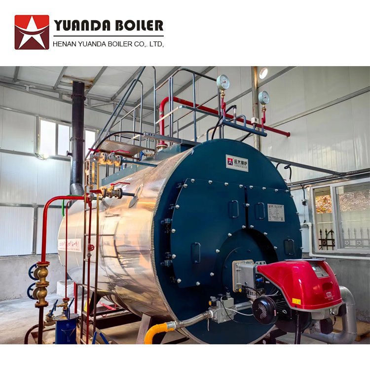 6t/hr 6 ton Natural Gas Heavy Oil Fired Steam Boiler for Making Rebonded Foam