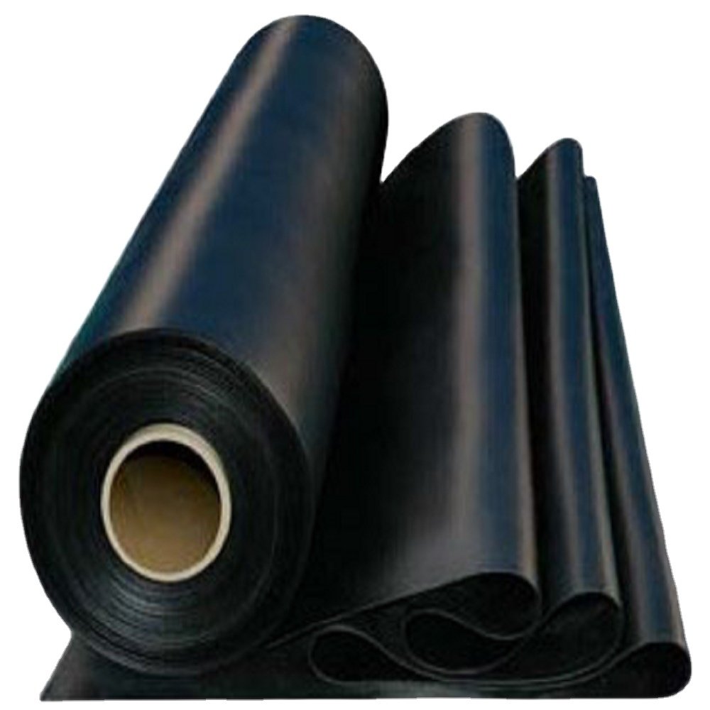 Black HDPE Geomembrane Plastic Sheeting / White Polyethylene Sheeting
