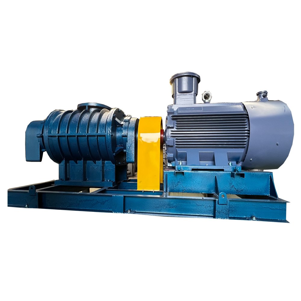 High Efficiency Good Quality Lobes Industrial Biogas Gas Blower Roots Blower Air Pump
