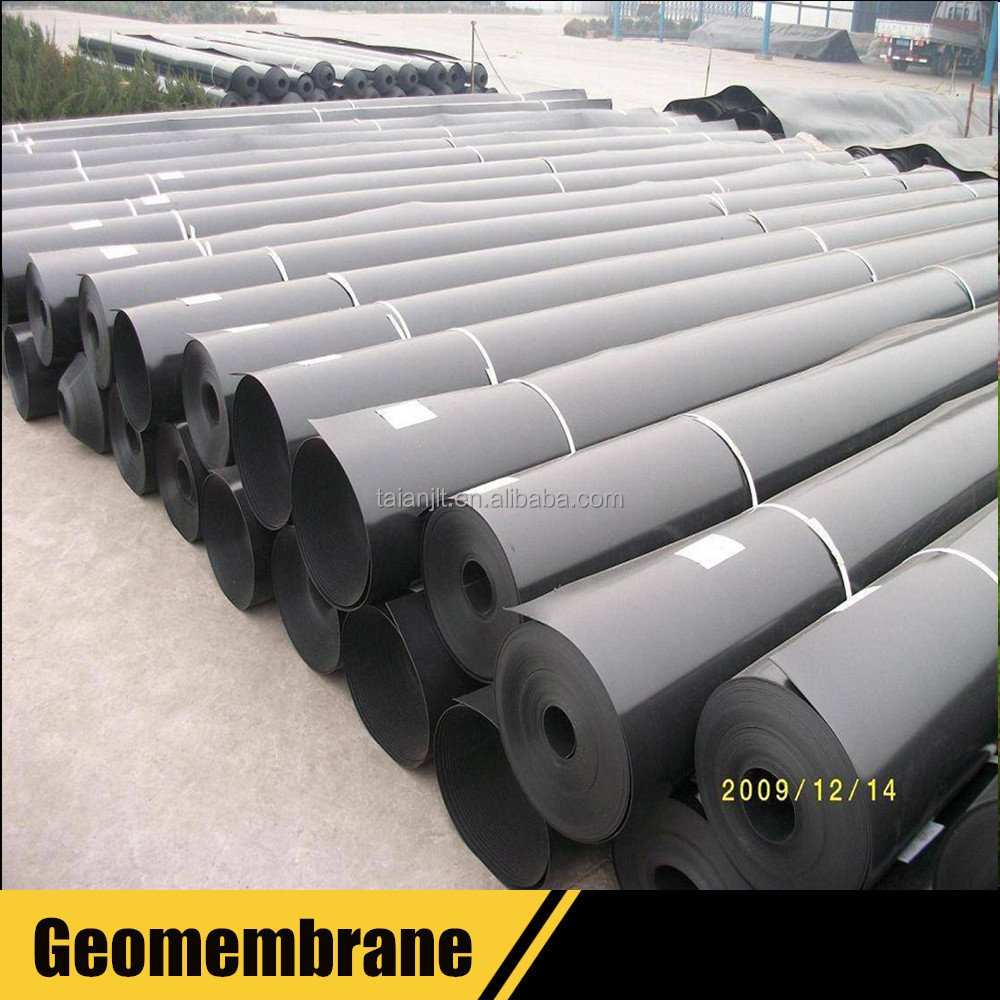 500micron 1500micron Thickness Polyethylene Geomembrane HDPE Waterproof Membrane Landfill Liners China Factory