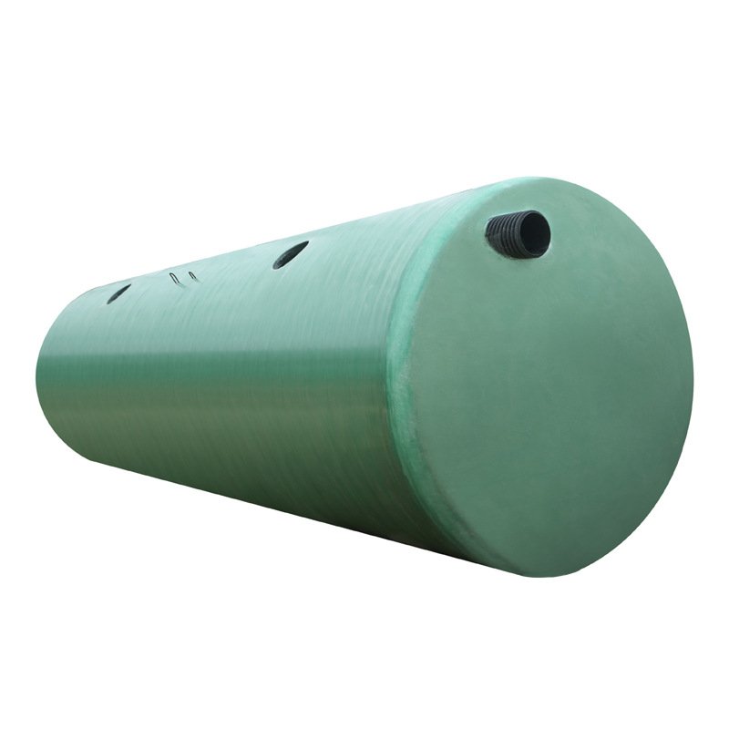 Underground Type Domestic Sewage Treatment System Biogas Domestic Waste Water Purification Frp Septic Tank