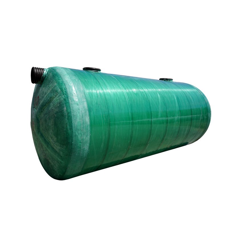 Underground Type Domestic Sewage Treatment System Biogas Domestic Waste Water Purification Frp Septic Tank