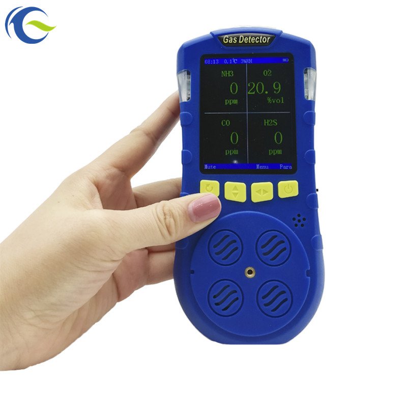 Best Quality Portable Biogas Analyzer LPG CH4 CO2 H2S O2 CO 4 in 1 multi gas detector