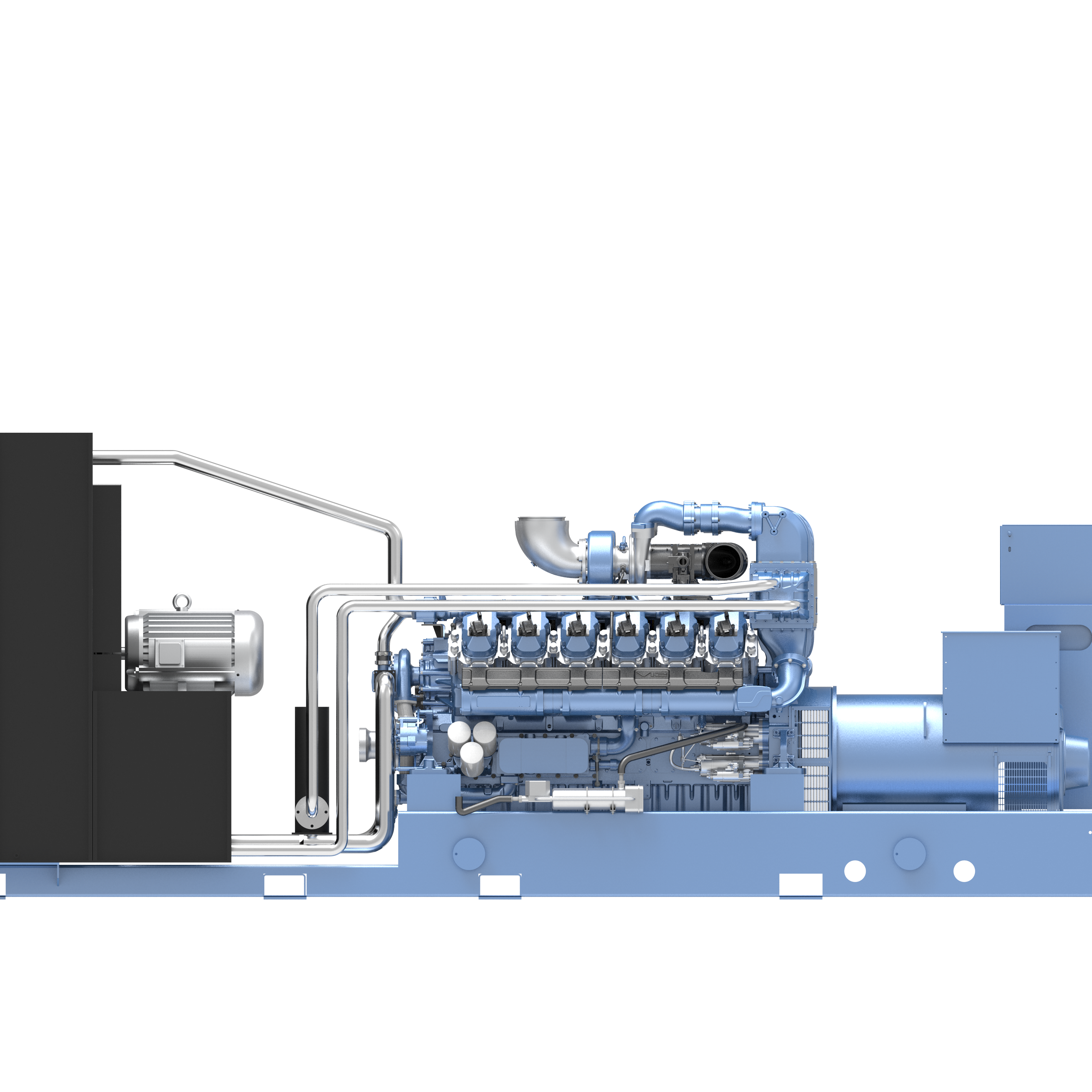 Special Hot Selling Genset 350Kw/437.5Kva High Power Containerised Biogas Generator