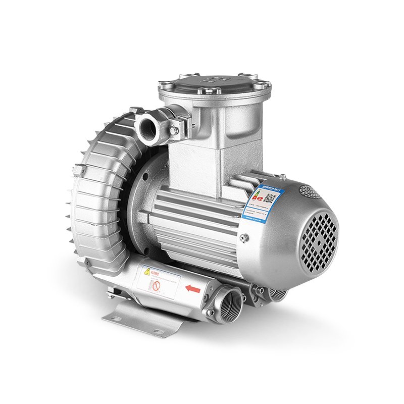 2.2kw high pressure gas tight explosion proof ATEX side channel air blower for biogas system