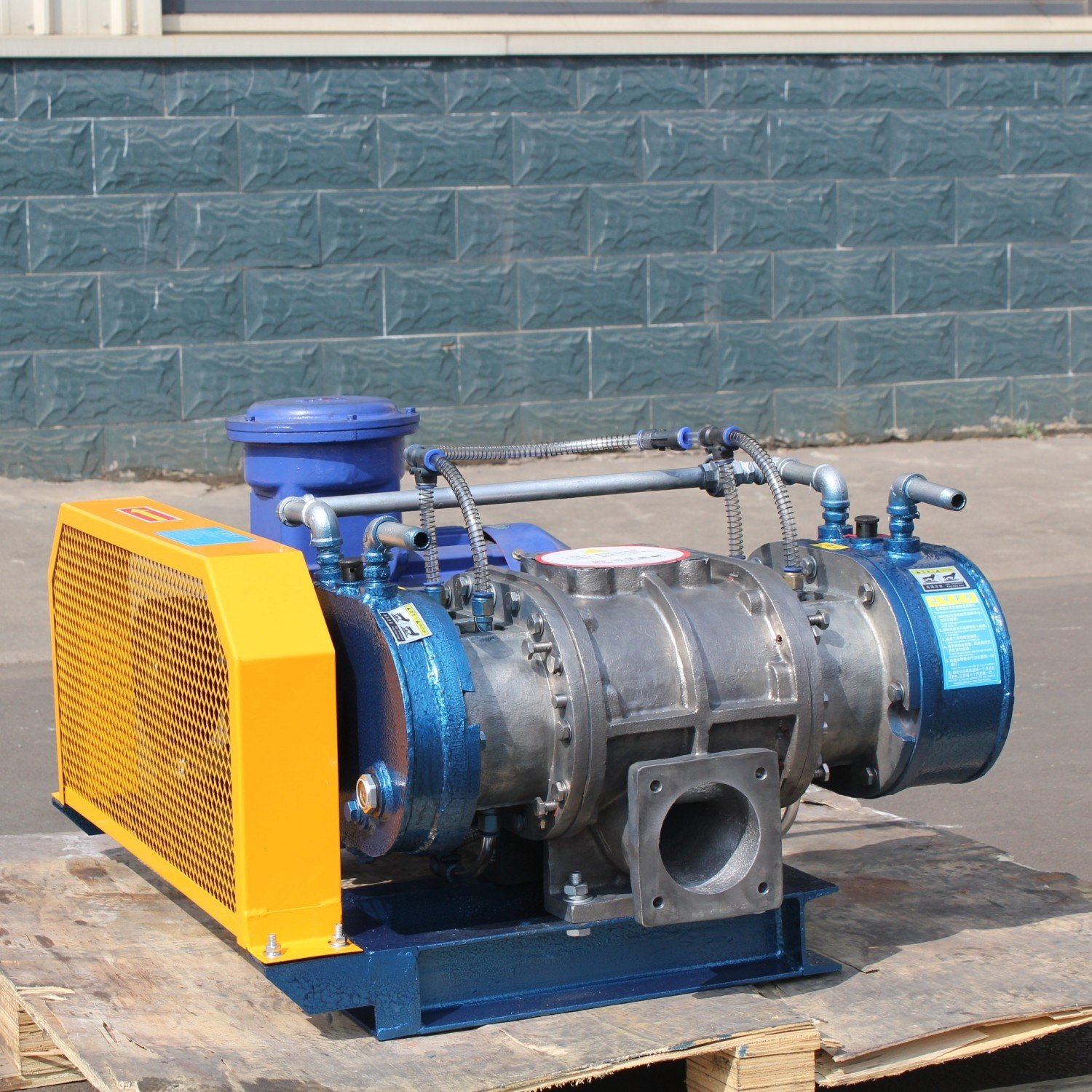 High Efficiency Good Quality Lobes Industrial Biogas Gas Blower Roots Blower Air Pump