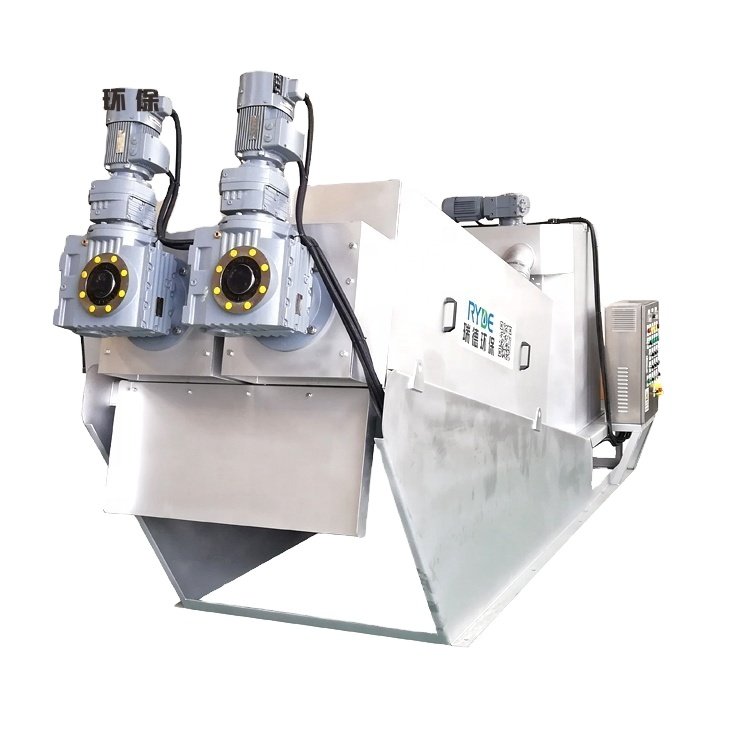 New Screw Press Sludge Industrial Food Dehydrator Slurry Dewatering Machine
