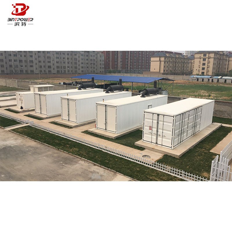 High efficiency Cummins 2000kw biogas electric Generator set waste to energy power plants gas Generator set 1mw