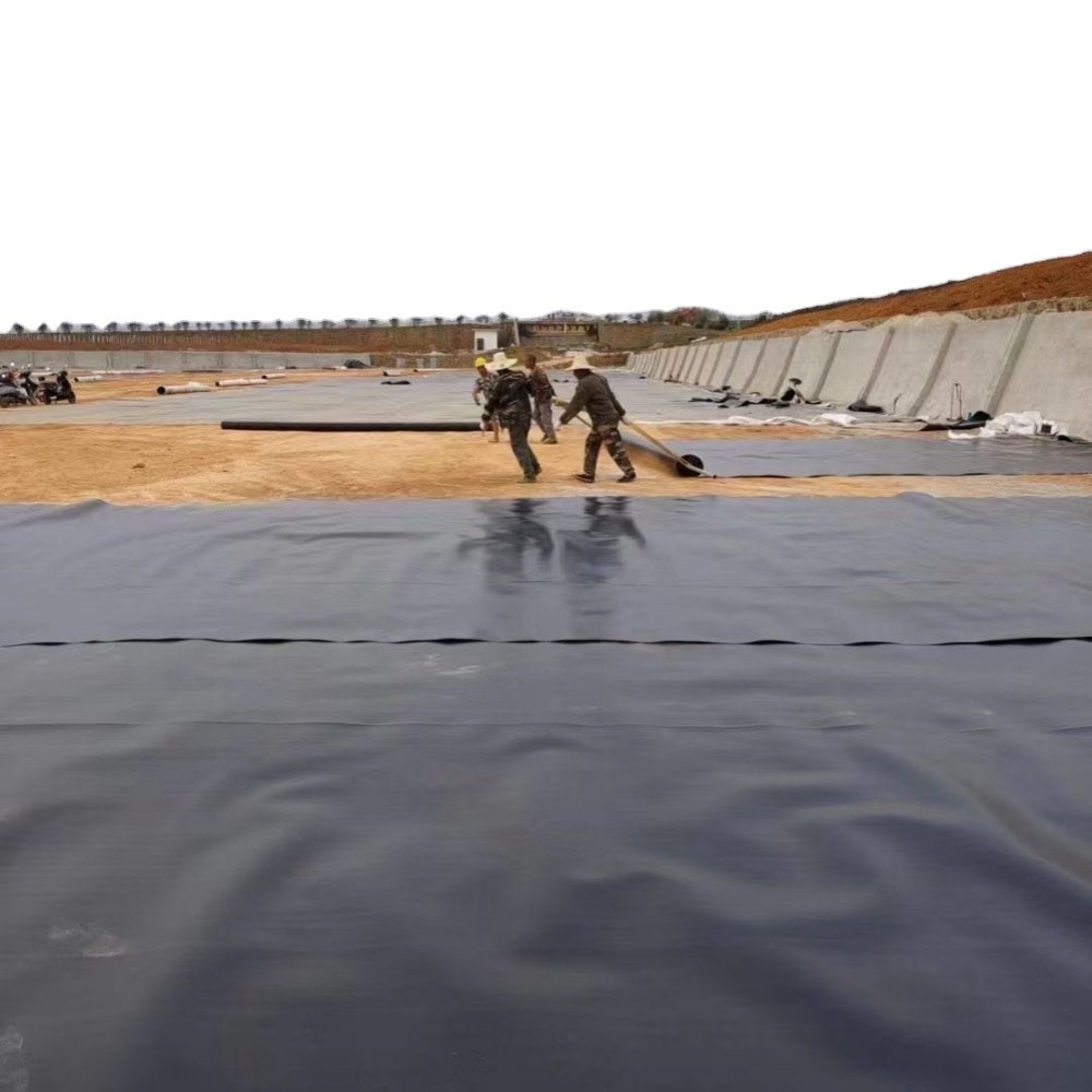 Wholesale Price Factory Supply HDPE Geomembrane for Aquaculture Pond Liner Fish Farming Pond Liner Tank Liner