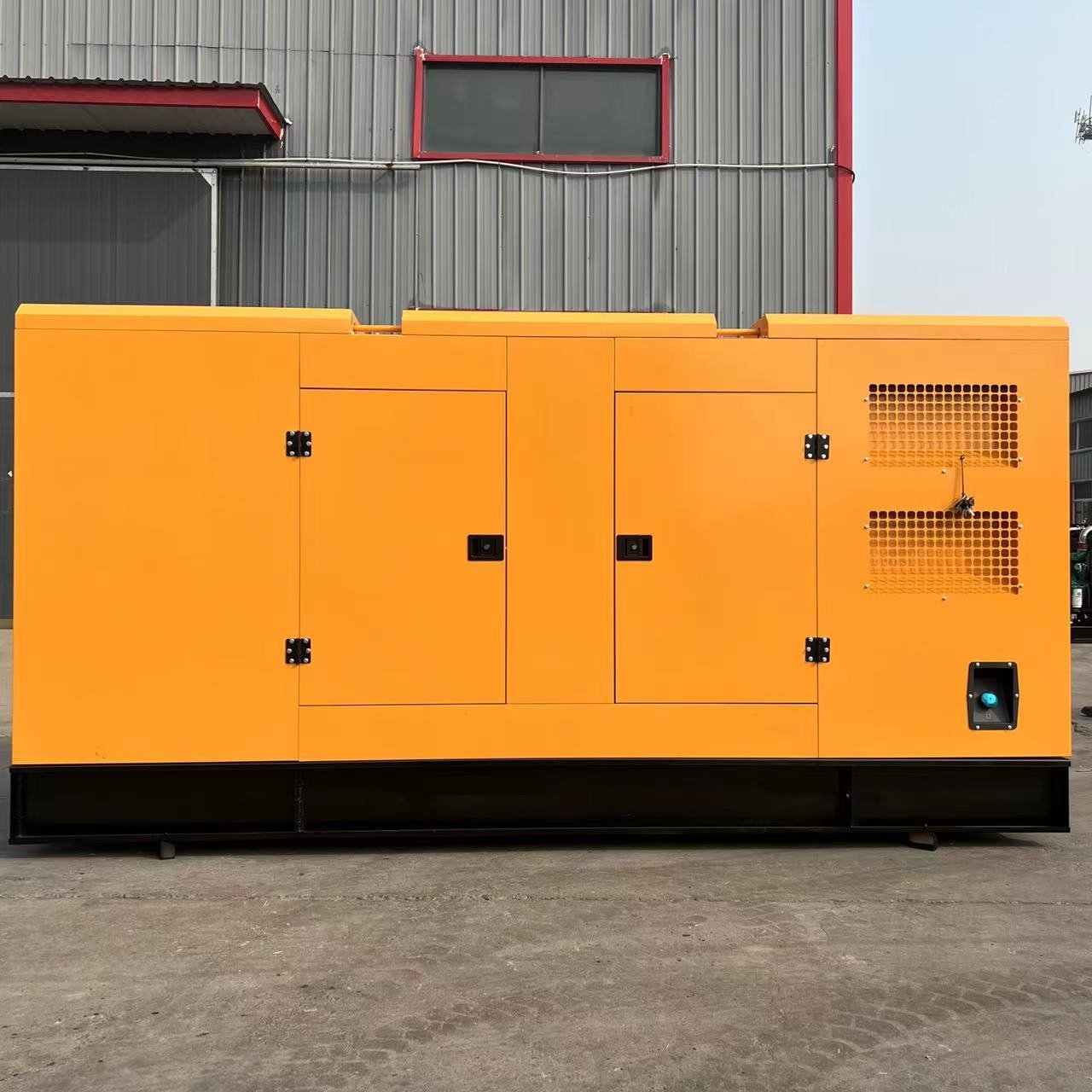 6BT 80KW LPG Generator Sound Proof Generator Biogas Genset Natural Gas Generator Set