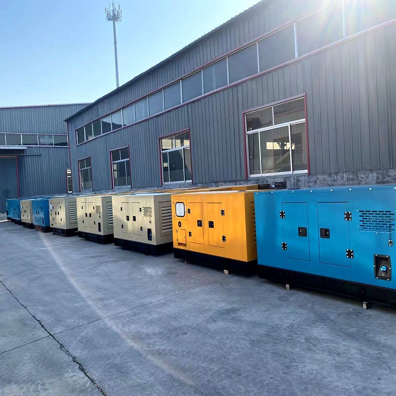 6BT 80KW LPG Generator Sound Proof Generator Biogas Genset Natural Gas Generator Set
