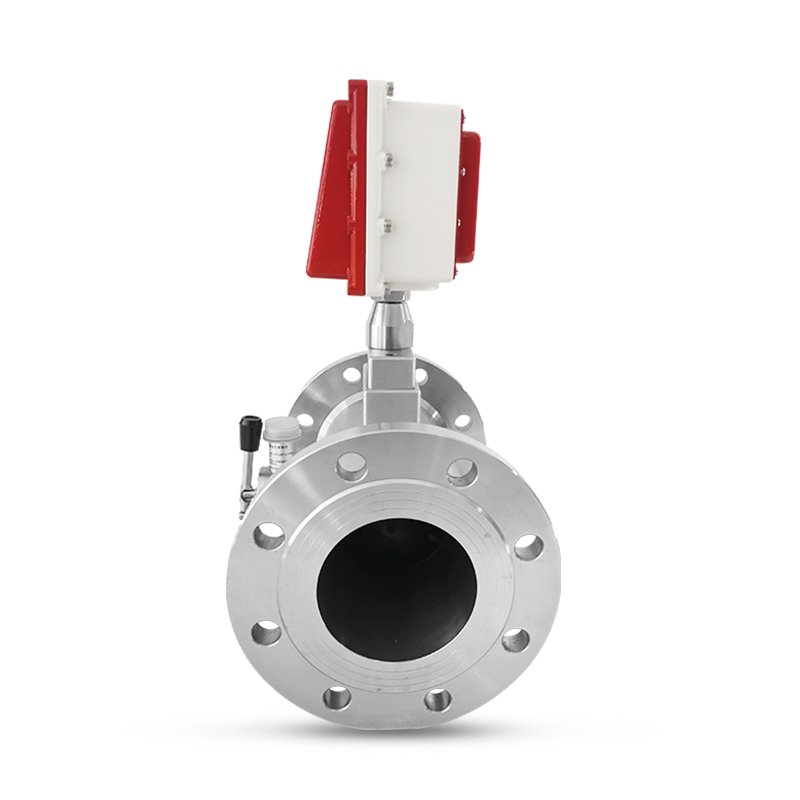 LWGY Digital Stainless Steel Sanitary Flange Air Lpg Measuring Gas Turbine Flow Meter