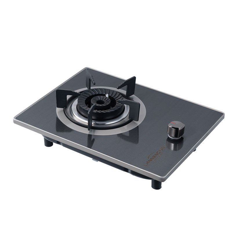 High Quality Build-in Eco-friendly Single Rotate Flame Burner Biogas Burner Stove Embedded Methane Stove