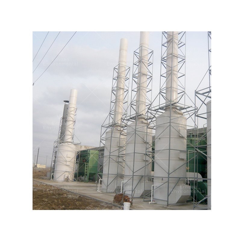 Self Cleaning Quality Gas Biogas Scrubbers Wet Desulphurization Equipment/Desulfurization Tower