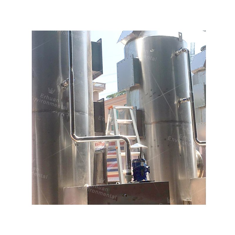Self Cleaning Quality Gas Biogas Scrubbers Wet Desulphurization Equipment/Desulfurization Tower