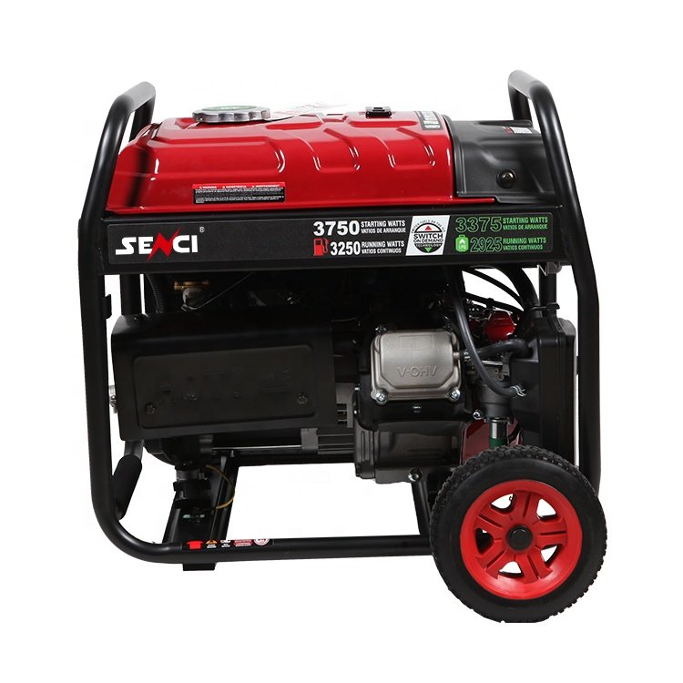 Portable Senci lpg biogas SC4000ED 2800Watt dual fuel LPG electric 3kw power generator