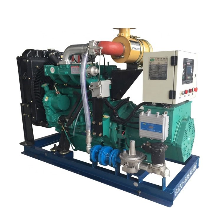 50 kw natural gas generator biogas chp generator