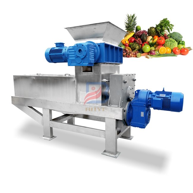 biogas slurry dewatering machine food waste dehydrator recycling machine vegetable dewater machine