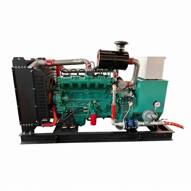10kw 20kw 30kw Single-Phase Biogas Gas Generator with Water Cooling for LPG and Natural Gas Brushless Excitation Type